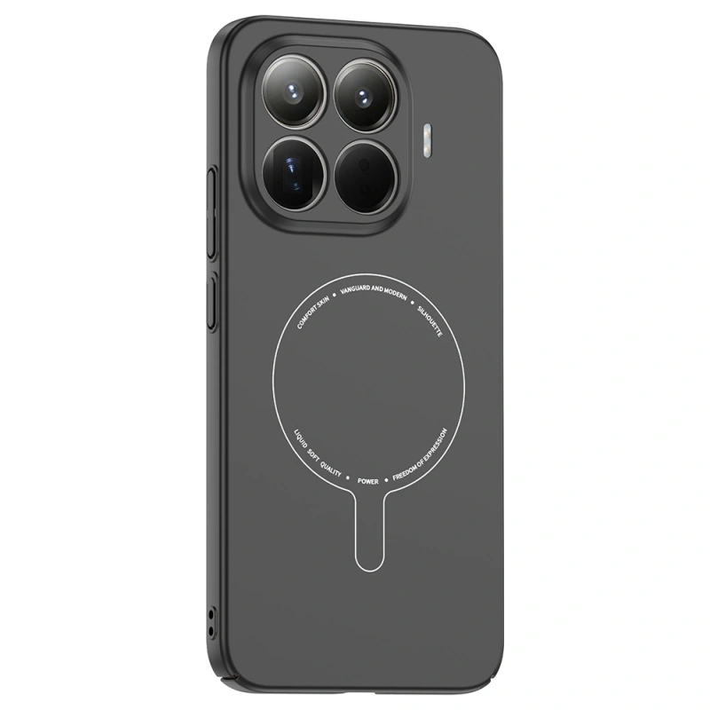 Xiaomi 15T Pro Kılıf M-Safe Şarj Özellikli Kamera Korumalı Zore Elio Sert PC Kapak