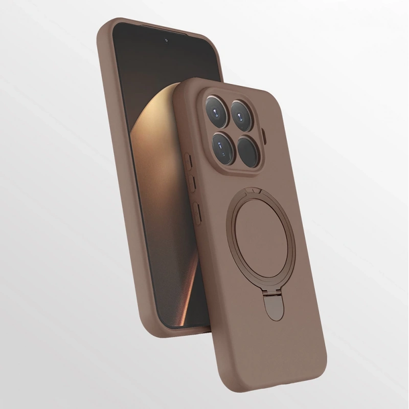 Xiaomi 15T Pro Kılıf M-safe Şarj Özellikli Standlı Zore Samara Kapak