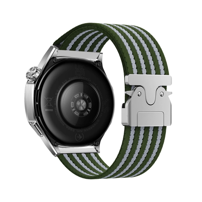 Xiaomi Amazfit Pace Zore KRD-133 22mm Naylon Kumaş Hasır Örgülü Kordon
