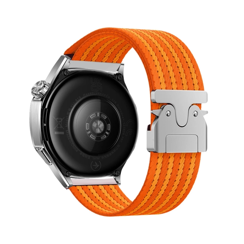 Xiaomi Amazfit Pace Zore KRD-133 22mm Naylon Kumaş Hasır Örgülü Kordon