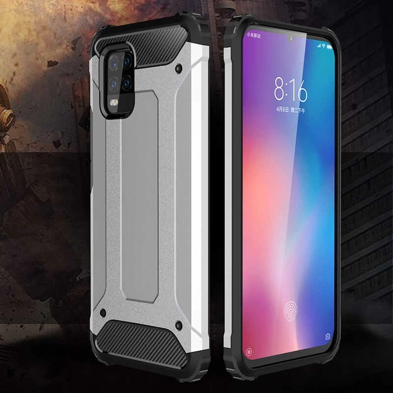 Xiaomi Mi 10 Lite Kılıf Zore Crash Silikon Kapak