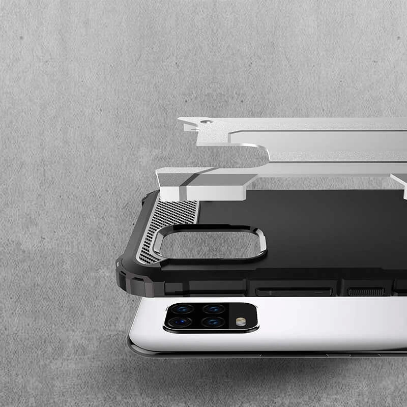 Xiaomi Mi 10 Lite Kılıf Zore Crash Silikon Kapak