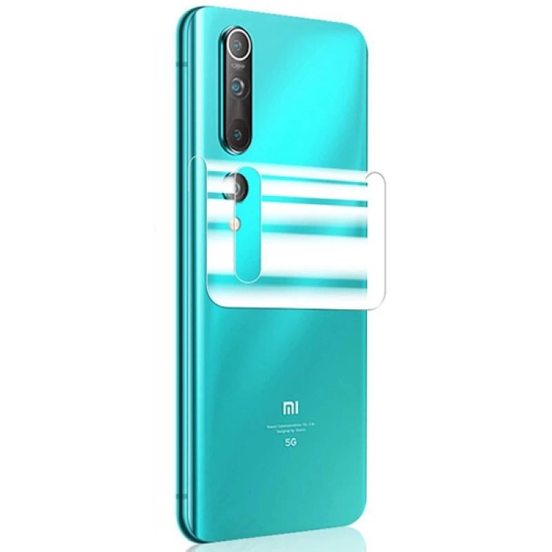 Xiaomi Mİ 10 Pro Membran Nano Hidrojel Film Arka Koruyucu hayalet Arka Koruyucu