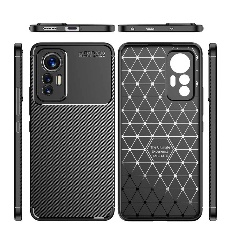 Xiaomi Mi 12 Lite Kılıf Zore Negro Silikon Kapak
