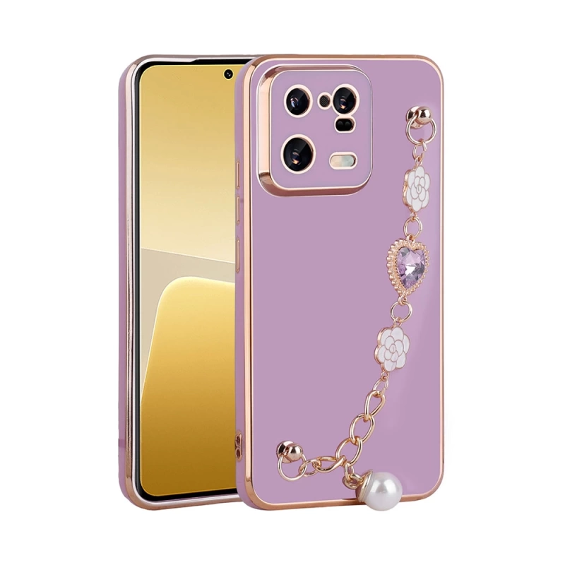 Xiaomi Mi 13 Pro Kılıf El Tutamaçlı Kamera Korumalı Zore Taka Silikon Kapak