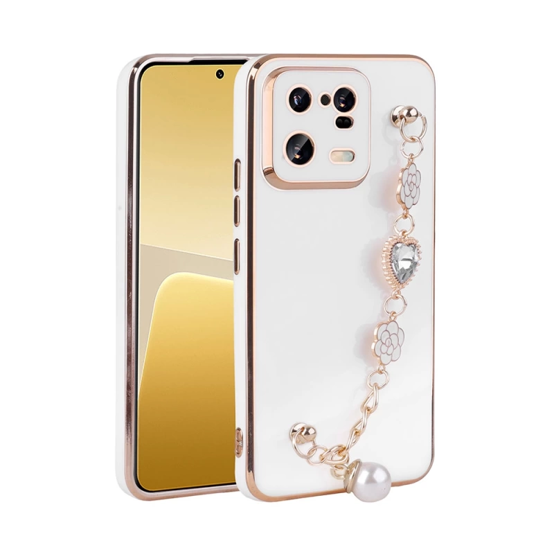 Xiaomi Mi 13 Pro Kılıf El Tutamaçlı Kamera Korumalı Zore Taka Silikon Kapak