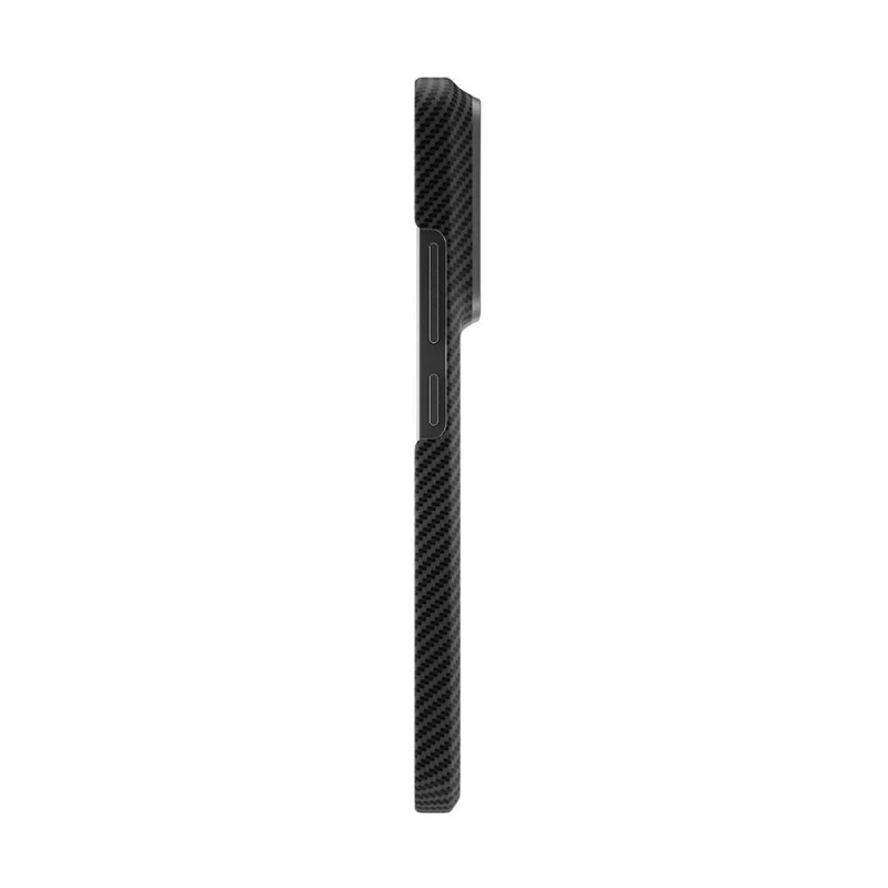 Xiaomi Mi 14 Kılıf M-safe Şarj Özellikli 600D Kevlar Zore Krek Karbon Kapak
