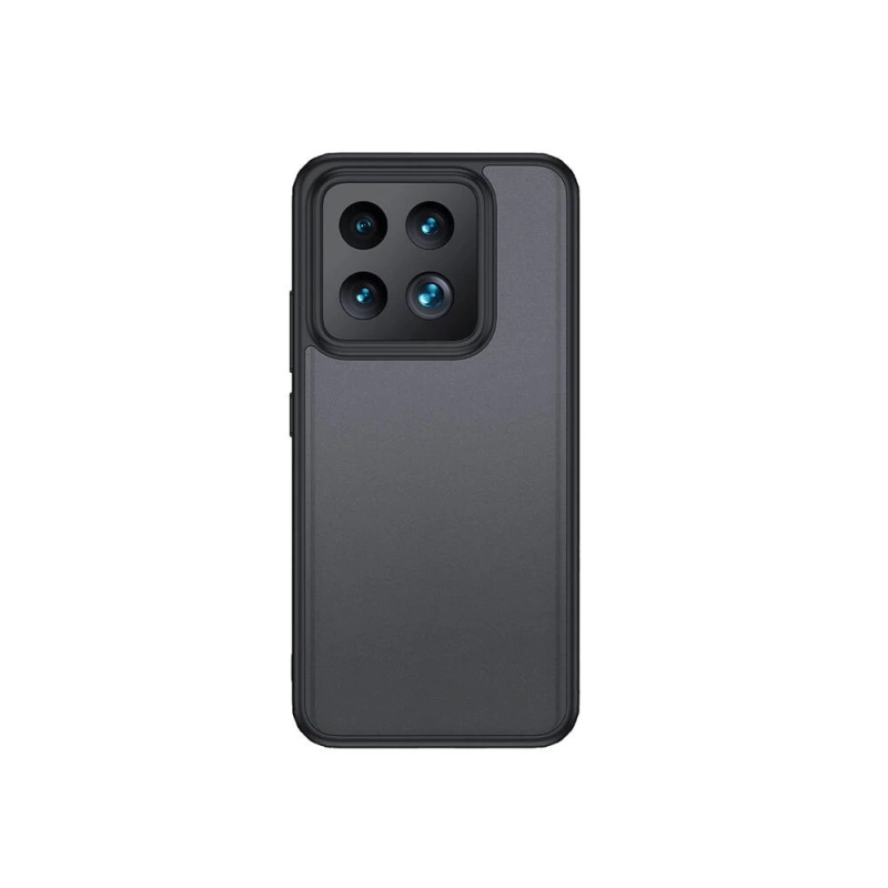 Xiaomi Mi 14 Kılıf Sert PC Arka Yüzey Wireless Şarj Özellikli Zore Flet M-safe Kapak