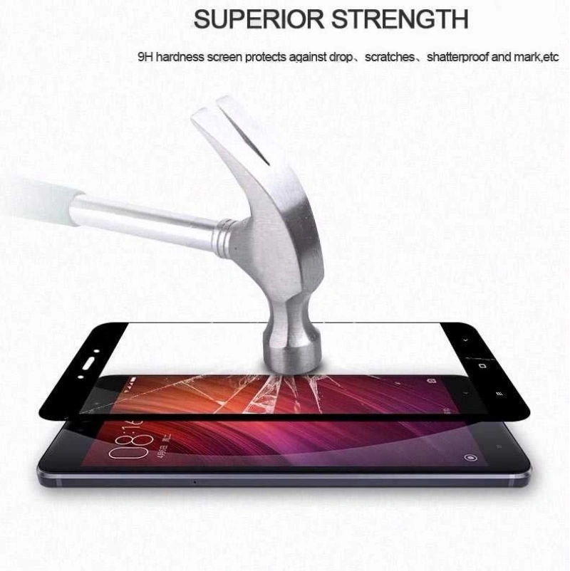 Xiaomi Mi 5S Plus Zore Ekranı Tam Kaplayan Düz Cam Koruyucu