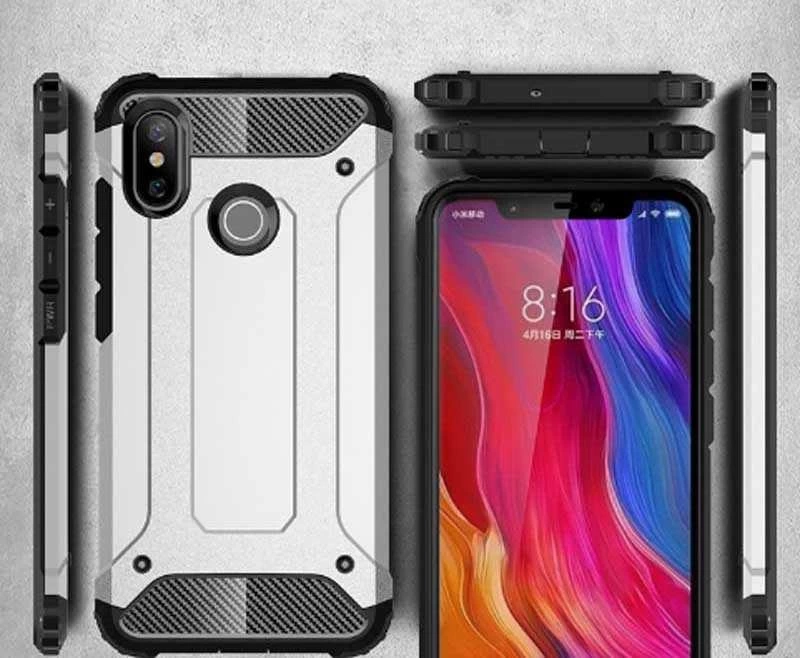 Xiaomi Mi 6X Kılıf Zore Crash Silikon Kapak