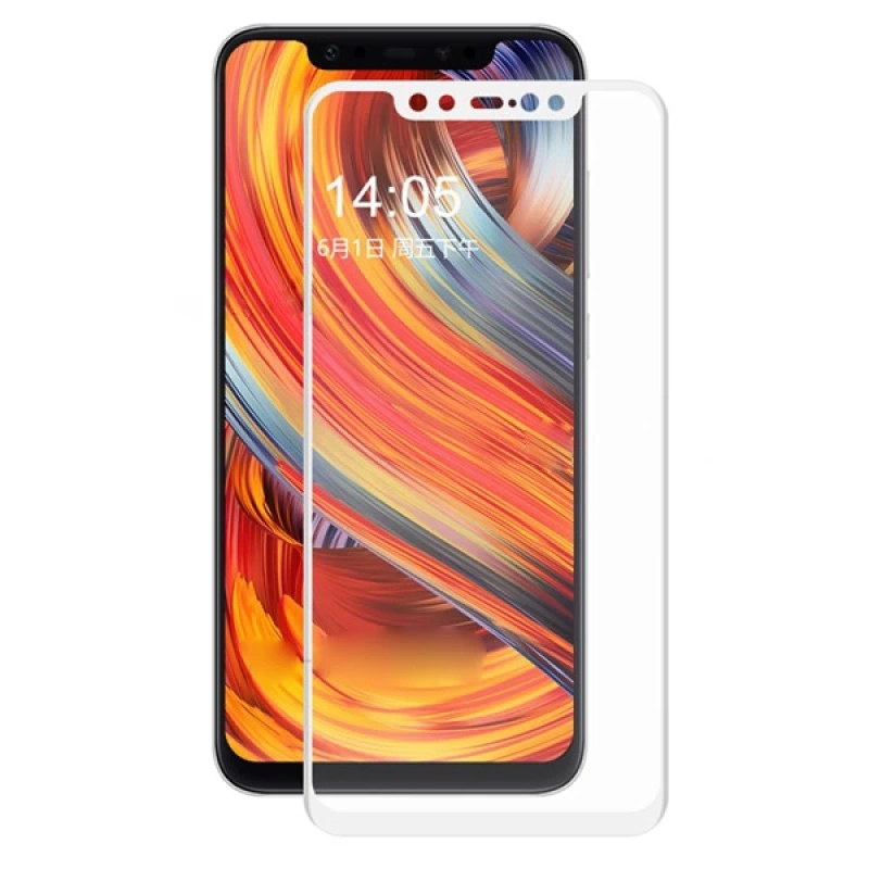 Xiaomi Mi 8 5D Kavisli Full Kaplama Kırılmaz Cam Ekran Koruyucu