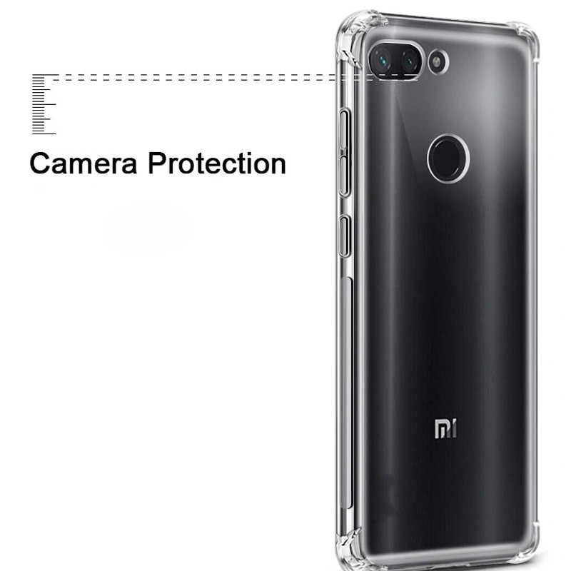 Xiaomi Mi 8 Lite Kılıf Zore Nitro Anti Shock Silikon