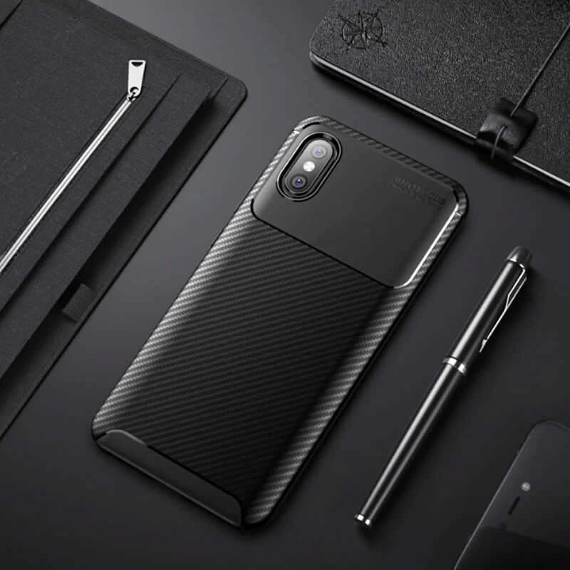 Xiaomi Mi 8 Pro Kılıf Zore Negro Silikon Kapak