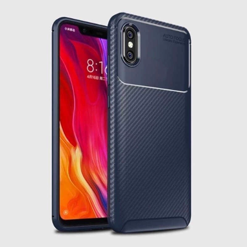 Xiaomi Mi 8 Pro Kılıf Zore Negro Silikon Kapak