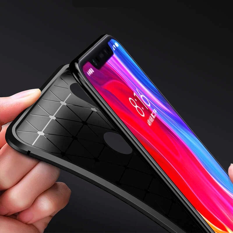 Xiaomi Mi 8 Pro Kılıf Zore Negro Silikon Kapak