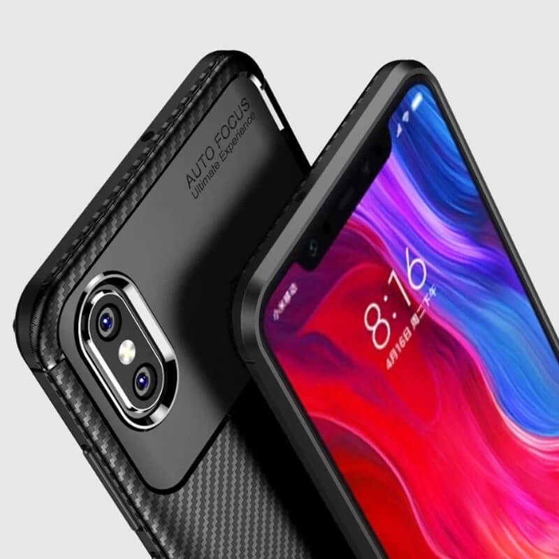 Xiaomi Mi 8 Pro Kılıf Zore Negro Silikon Kapak