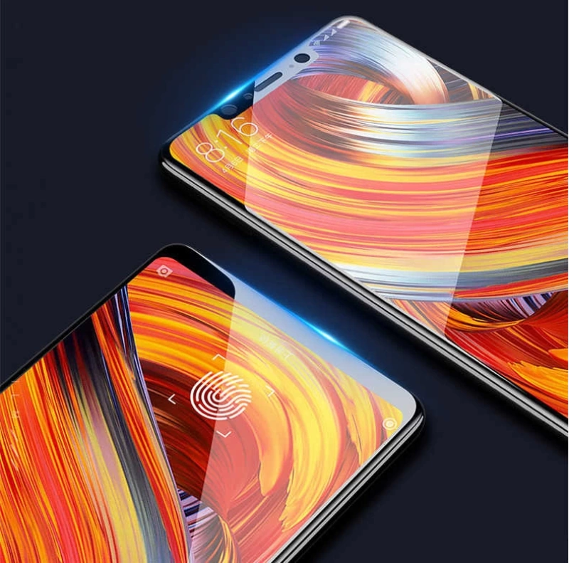 Xiaomi Mi 8 SE Zore Kenarları Kırılmaya Dayanıklı Cam Ekran Koruyucu