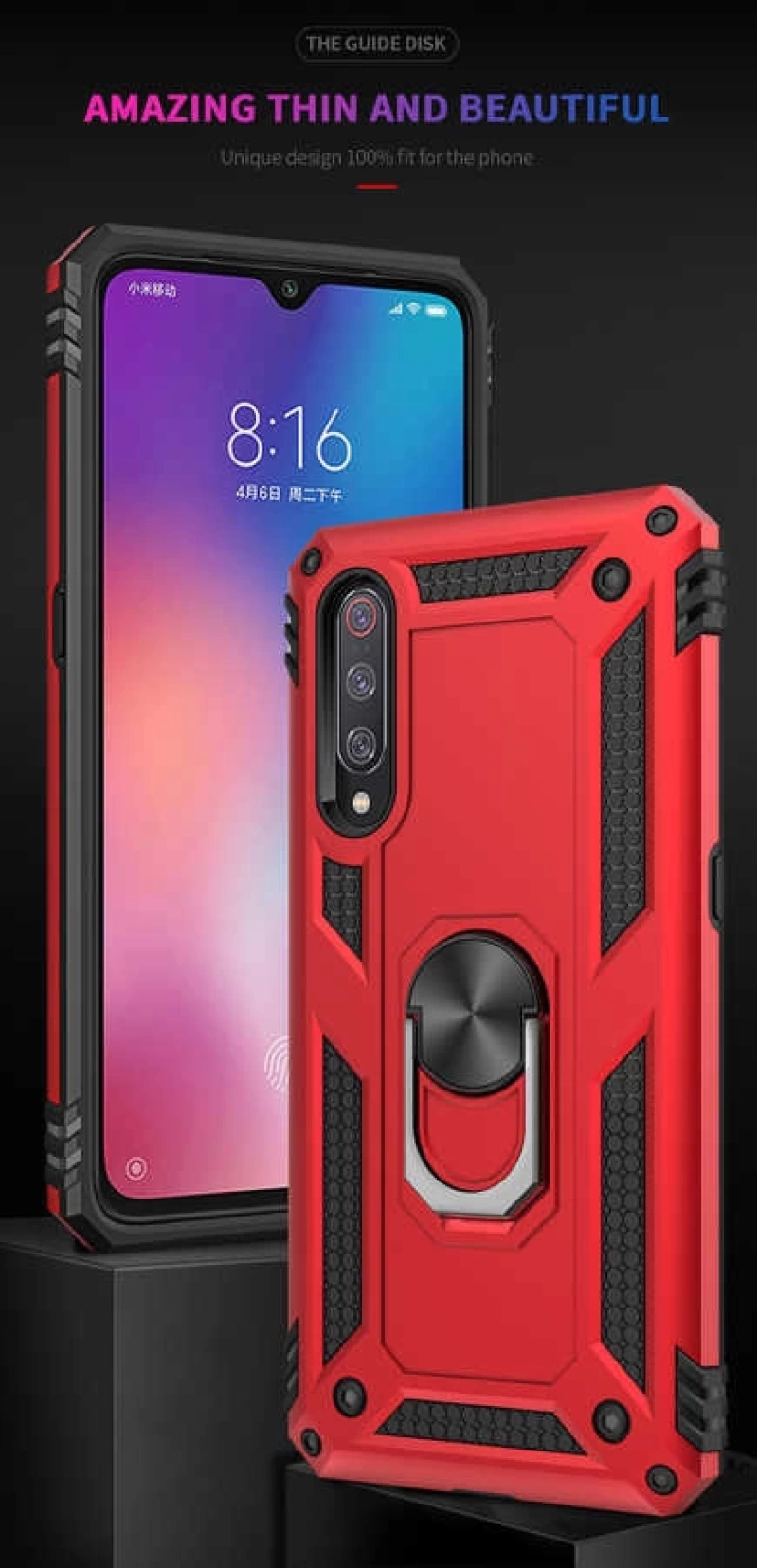 Xiaomi Mi 9 Kılıf Zore Vega Kapak