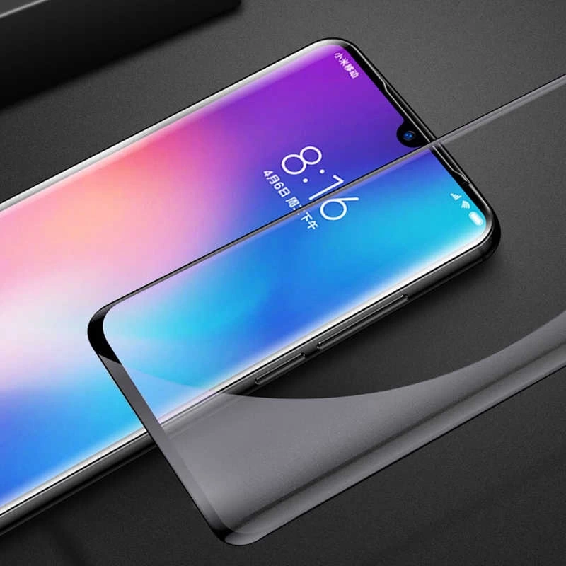 Xiaomi Mi 9 Se Zore Kenarları Kırılmaya Dayanıklı Cam Ekran Koruyucu