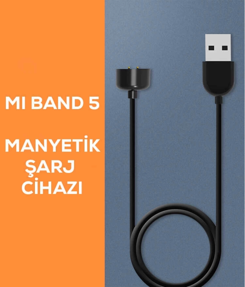 Xiaomi Mi Band 5 Zore Usb Şarj Kablosu