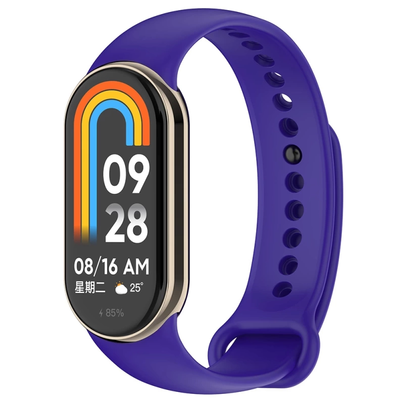 Xiaomi Mi Band 8 Serisi Klasik Kordon Silikon Strap Kayış