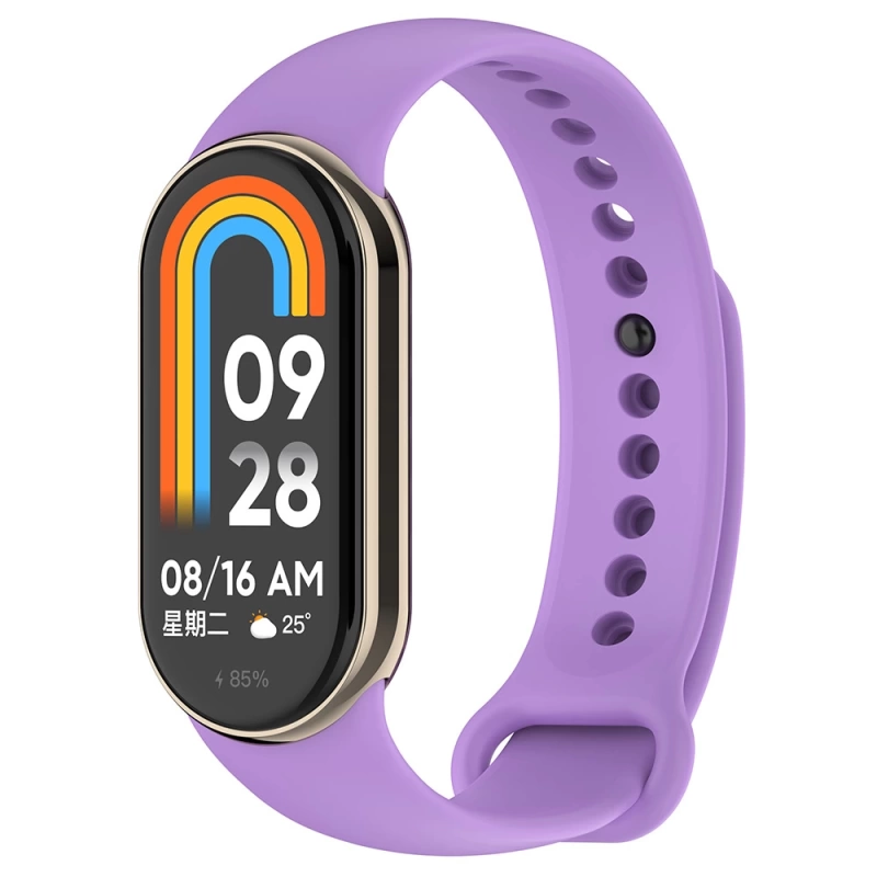 Xiaomi Mi Band 8 Serisi Klasik Kordon Silikon Strap Kayış