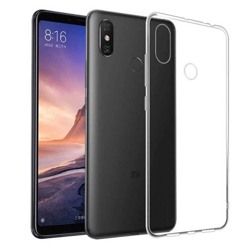 Xiaomi Mi Max 3 Kılıf Zore Süper Silikon Kapak