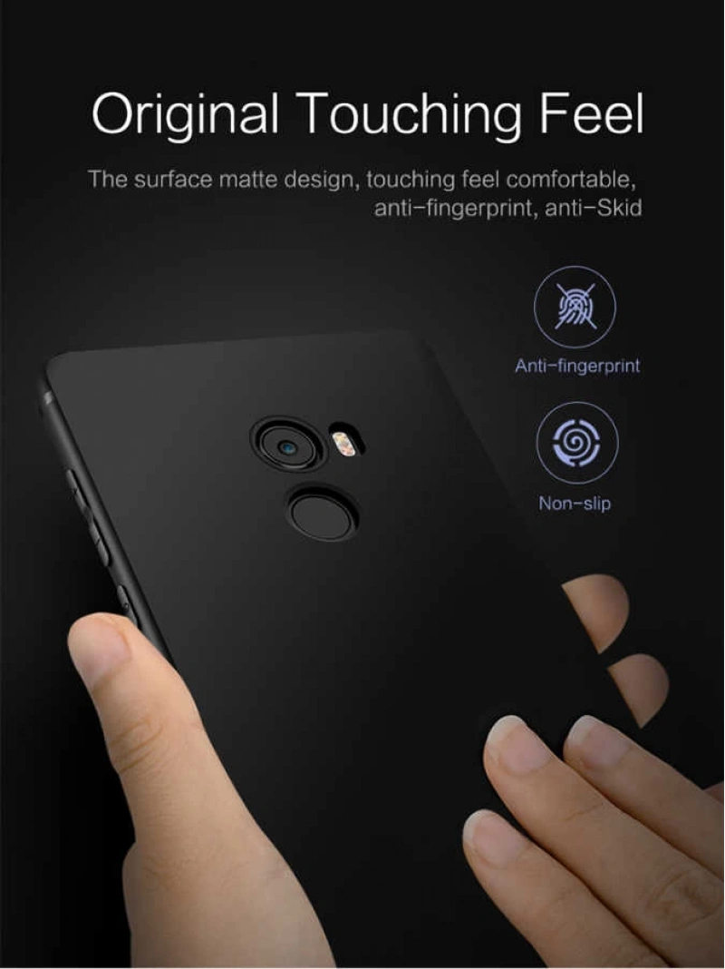 Xiaomi Mi Mix 2 Kılıf Zore İmax Silikon Kamera Korumalı