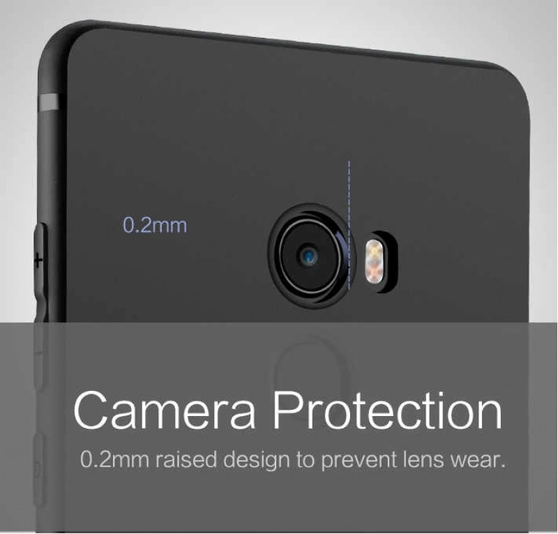 Xiaomi Mi Mix 2 Kılıf Zore İmax Silikon Kamera Korumalı