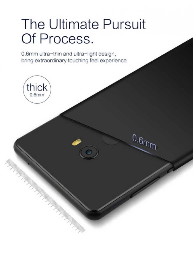 Xiaomi Mi Mix 2 Kılıf Zore İmax Silikon Kamera Korumalı