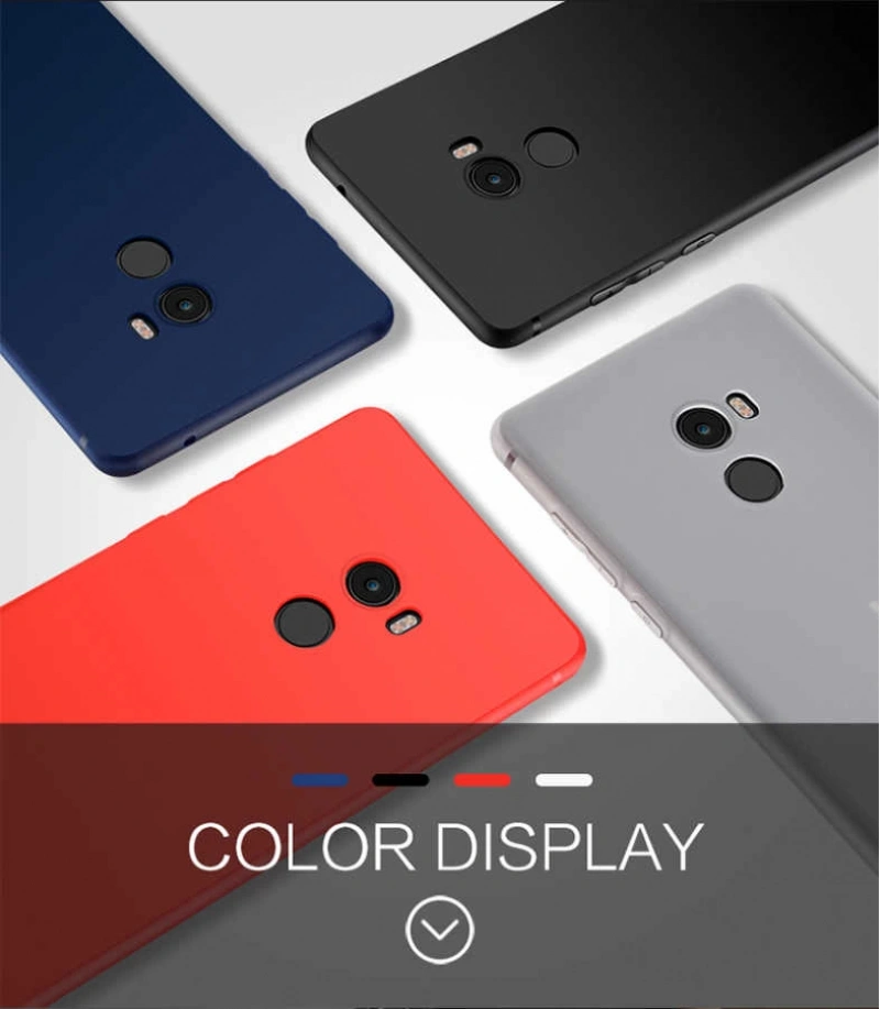 Xiaomi Mi Mix 2 Kılıf Zore İmax Silikon Kamera Korumalı