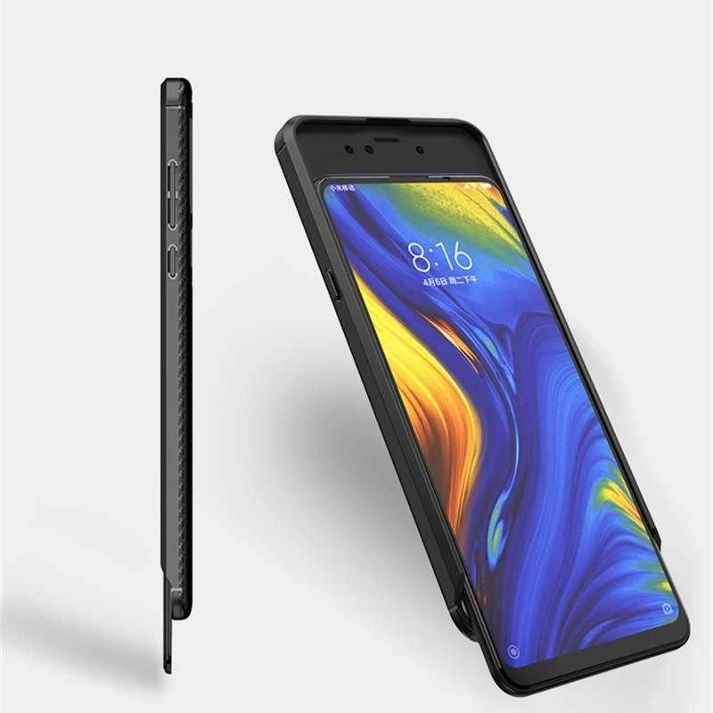 Xiaomi Mi Mix 3 Kılıf Zore Negro Silikon Kapak