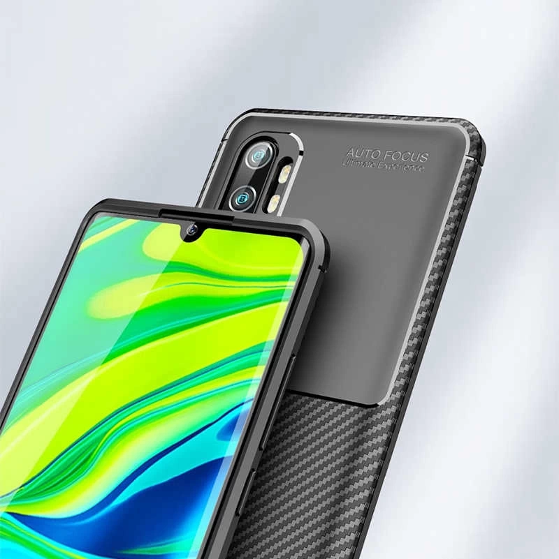 Xiaomi Mi Note 10 Kılıf Zore Negro Silikon Kapak