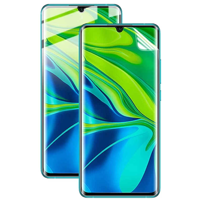 Xiaomi Mi Note 10 Pro-Note 10 Lite CC9 Pro 3D Full Membran Nano Hidrojel Film Ekran Koruyucu