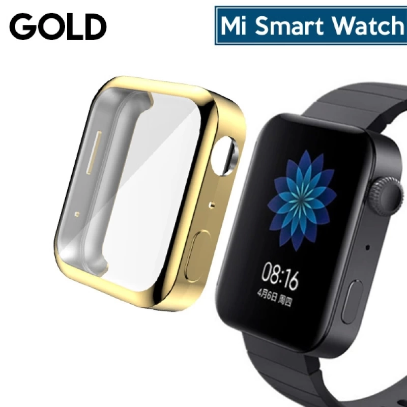 Xiaomi Mi Smart Watch 360 Full Koruma Ultra İnce Silikon Kılıf