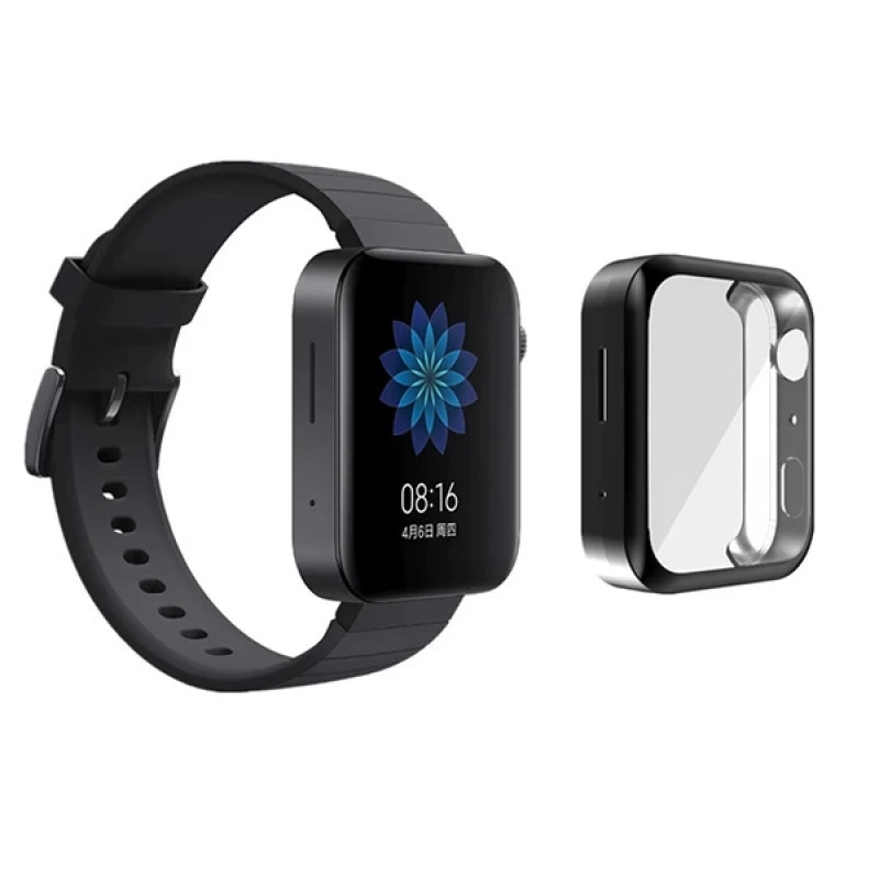 Xiaomi Mi Smart Watch 360 Full Koruma Ultra İnce Silikon Kılıf