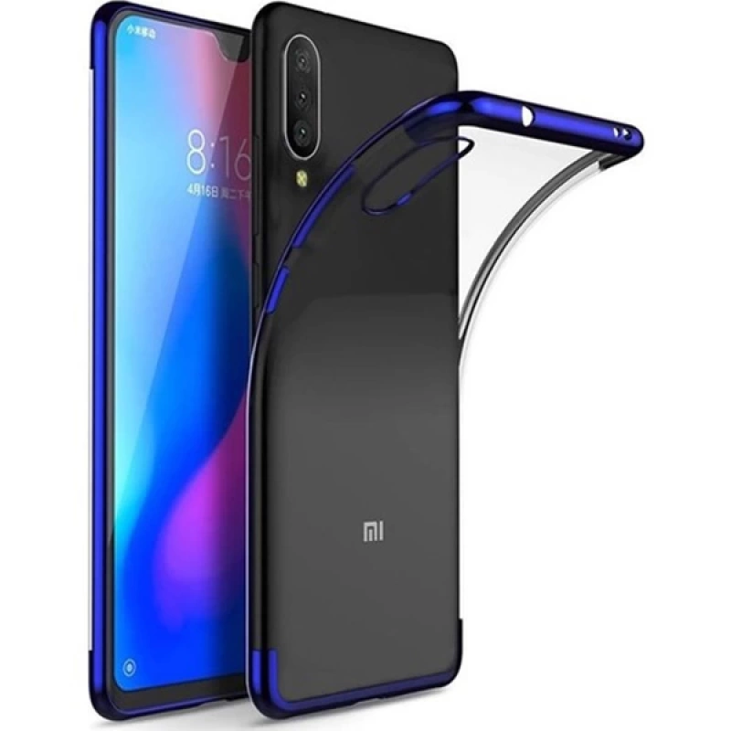 Xiaomi Mi9 Lazer Kaplama Kamera Korumalı Silikon Kılıf