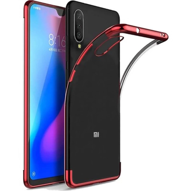 Xiaomi Mi9 Lazer Kaplama Kamera Korumalı Silikon Kılıf