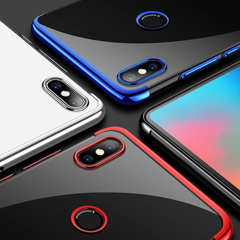 Xiaomi Mi9 Lazer Kaplama Kamera Korumalı Silikon Kılıf