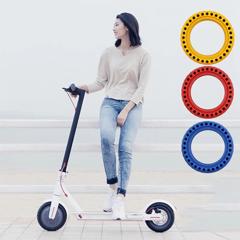 Xiaomi Mijia M365 Elektrikli Scooter Dış Lastik 8.5 İnch Teker Havasız Şok Emme Patlamaya dayanıklı