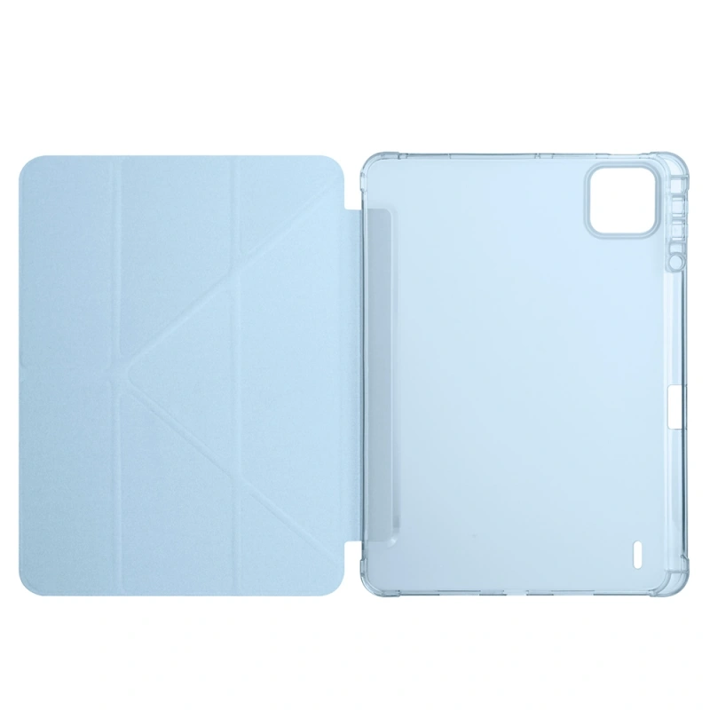 Xiaomi Pad 8 Kılıf Zore Tri Folding Kalem Bölmeli Standlı Kılıf