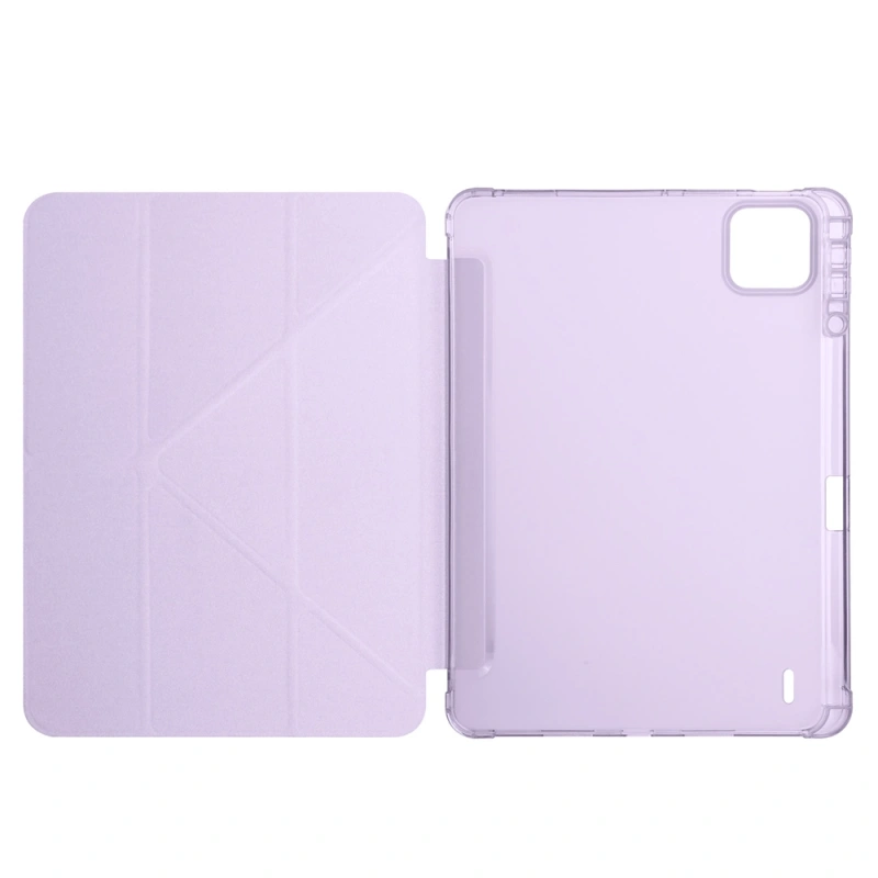 Xiaomi Pad 8 Kılıf Zore Tri Folding Kalem Bölmeli Standlı Kılıf