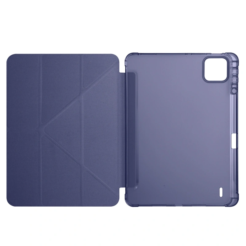 Xiaomi Pad 8 Pro Kılıf Zore Tri Folding Kalem Bölmeli Standlı Kılıf