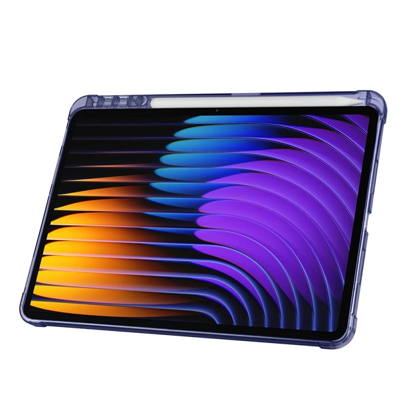 Xiaomi Pad 8 Pro Kılıf Zore Tri Folding Kalem Bölmeli Standlı Kılıf