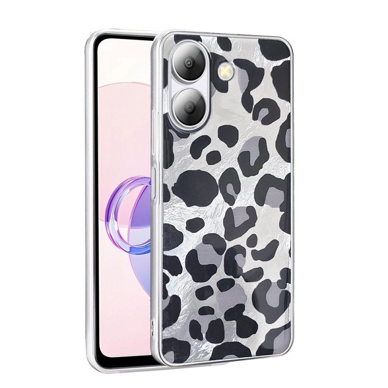 Xiaomi Poco C65 Kılıf Desenli Zore Mep Kapak