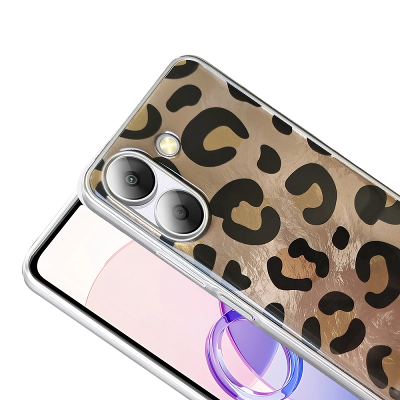 Xiaomi Poco C65 Kılıf Desenli Zore Mep Kapak