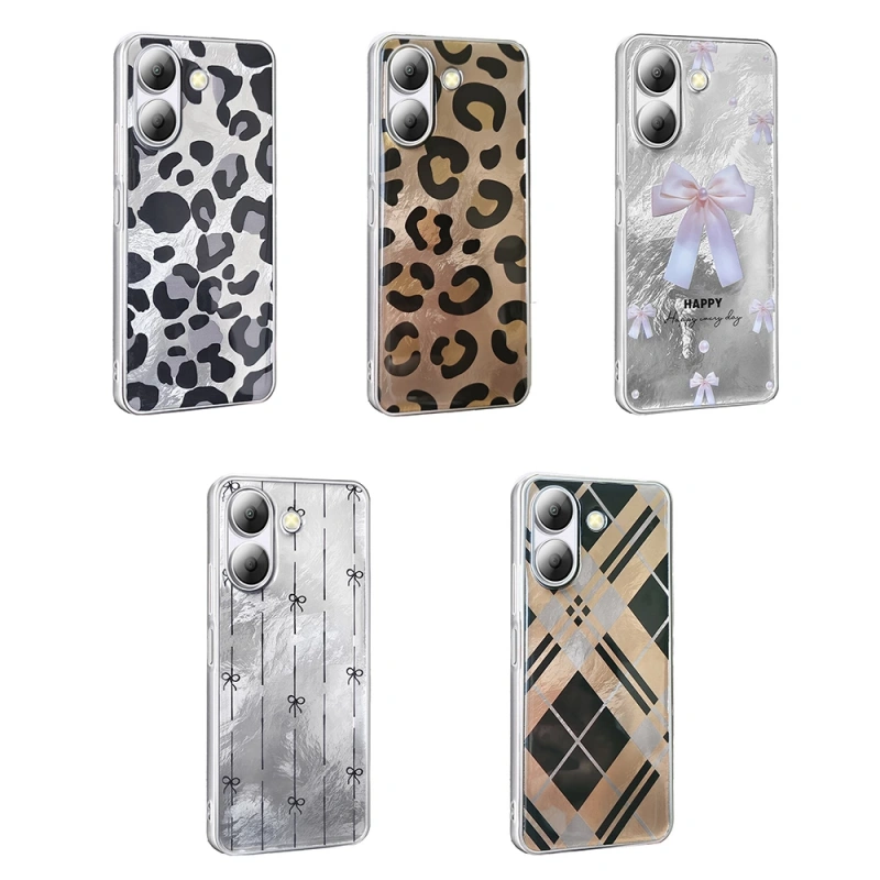 Xiaomi Poco C65 Kılıf Desenli Zore Mep Kapak