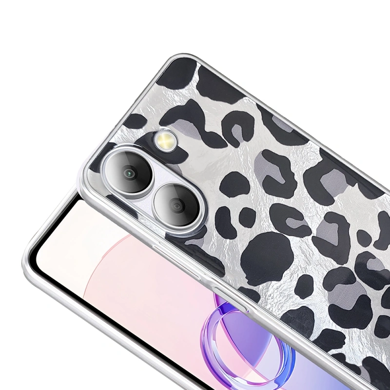 Xiaomi Poco C65 Kılıf Desenli Zore Mep Kapak