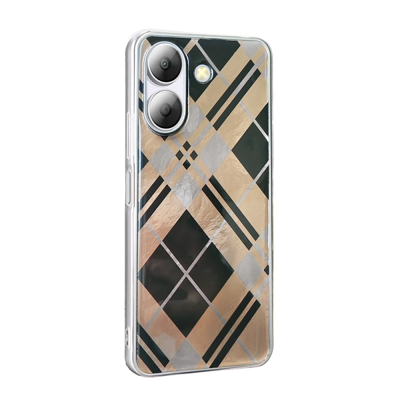 Xiaomi Poco C65 Kılıf Desenli Zore Mep Kapak