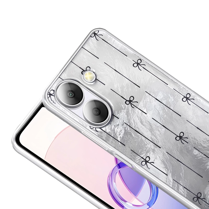 Xiaomi Poco C65 Kılıf Desenli Zore Mep Kapak